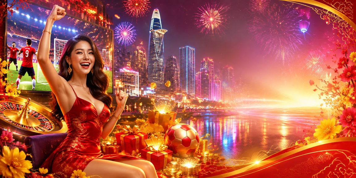 Sảnh roulette neon tại TP.HCM – trải nghiệm casino trực tuyến 1414