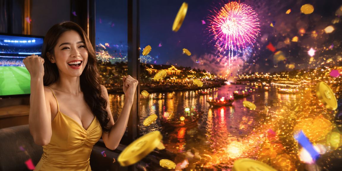 Lễ hội giải trí casino tại Hội An với người chơi dùng điện thoại