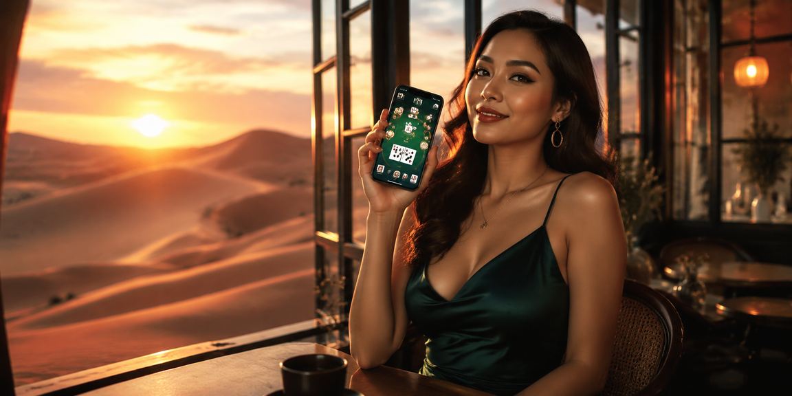 Người chơi bài tại Mũi Né thưởng thức cà phê sáng bên biển